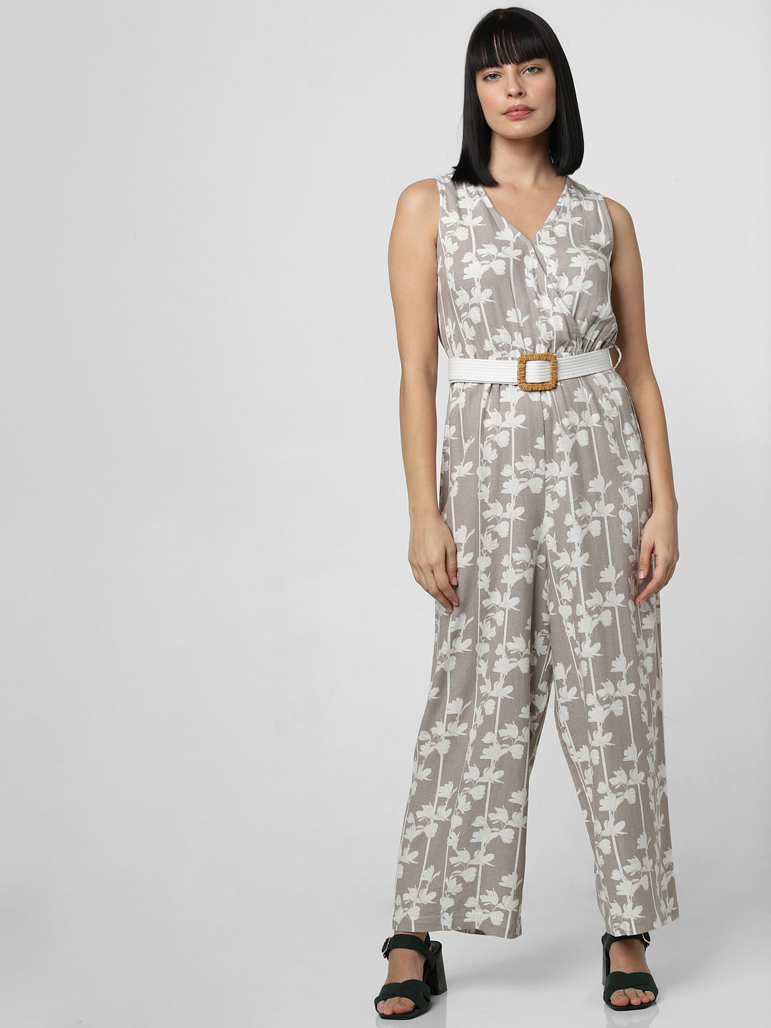 floral print jump suit