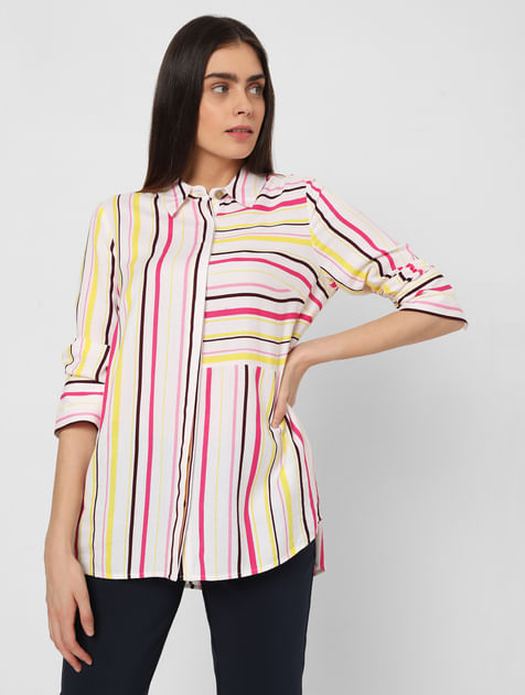Multi-coloured Striped Shirt