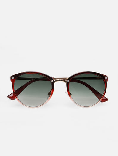 Maroon Tinted Sunglasses