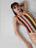 Multi-Colour Striped Swimsuit