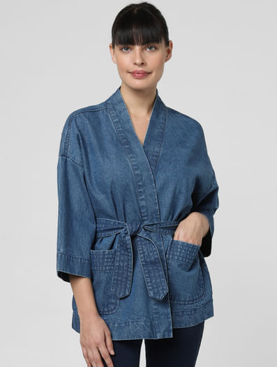 Blue Denim Kimono