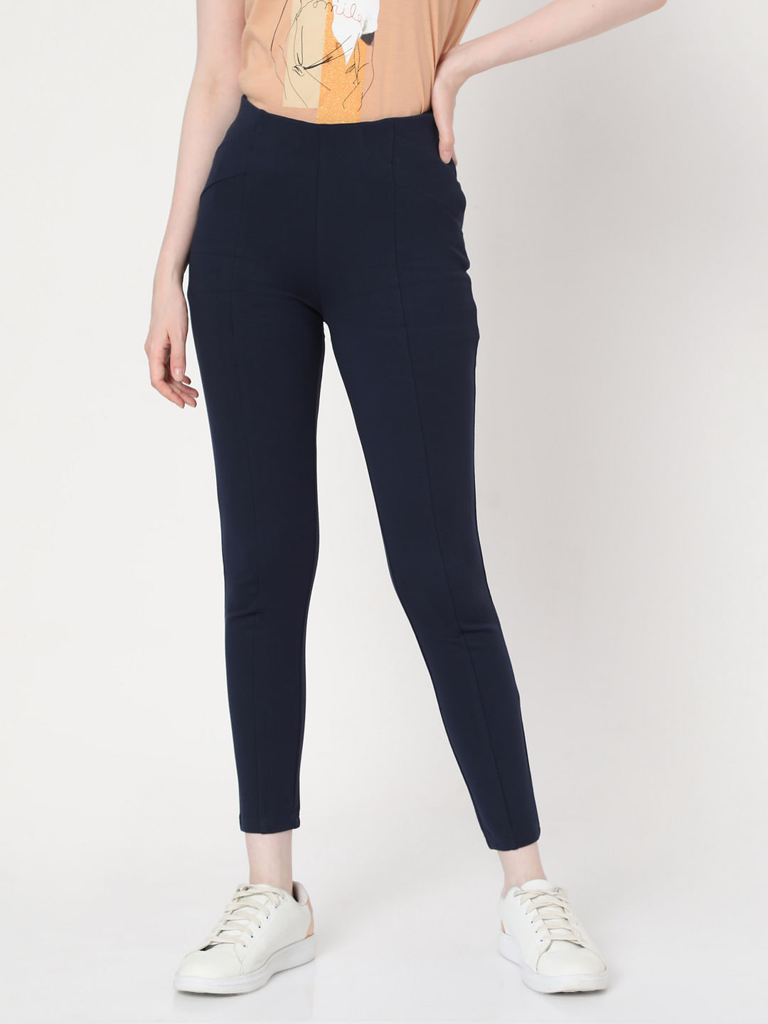 Sfera Jeggings & Skinny & Slim discount 67% WOMEN FASHION Jeans Jeggings & Skinny & Slim Print Blue 40                  EU 