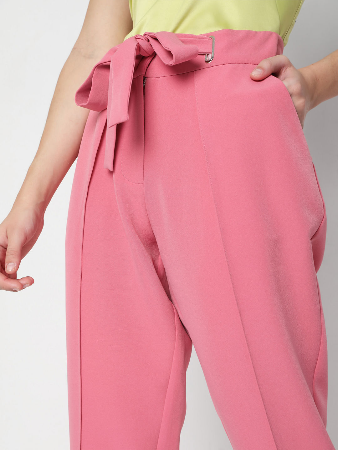 Buy Myleene Klass Pink Tailored Trousers from Next USA