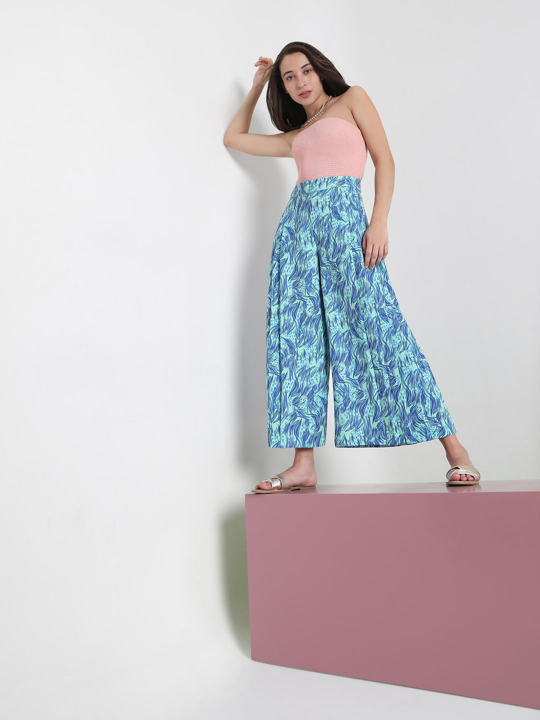 Buy Printed Cotton Trousers Online in India  Etsy