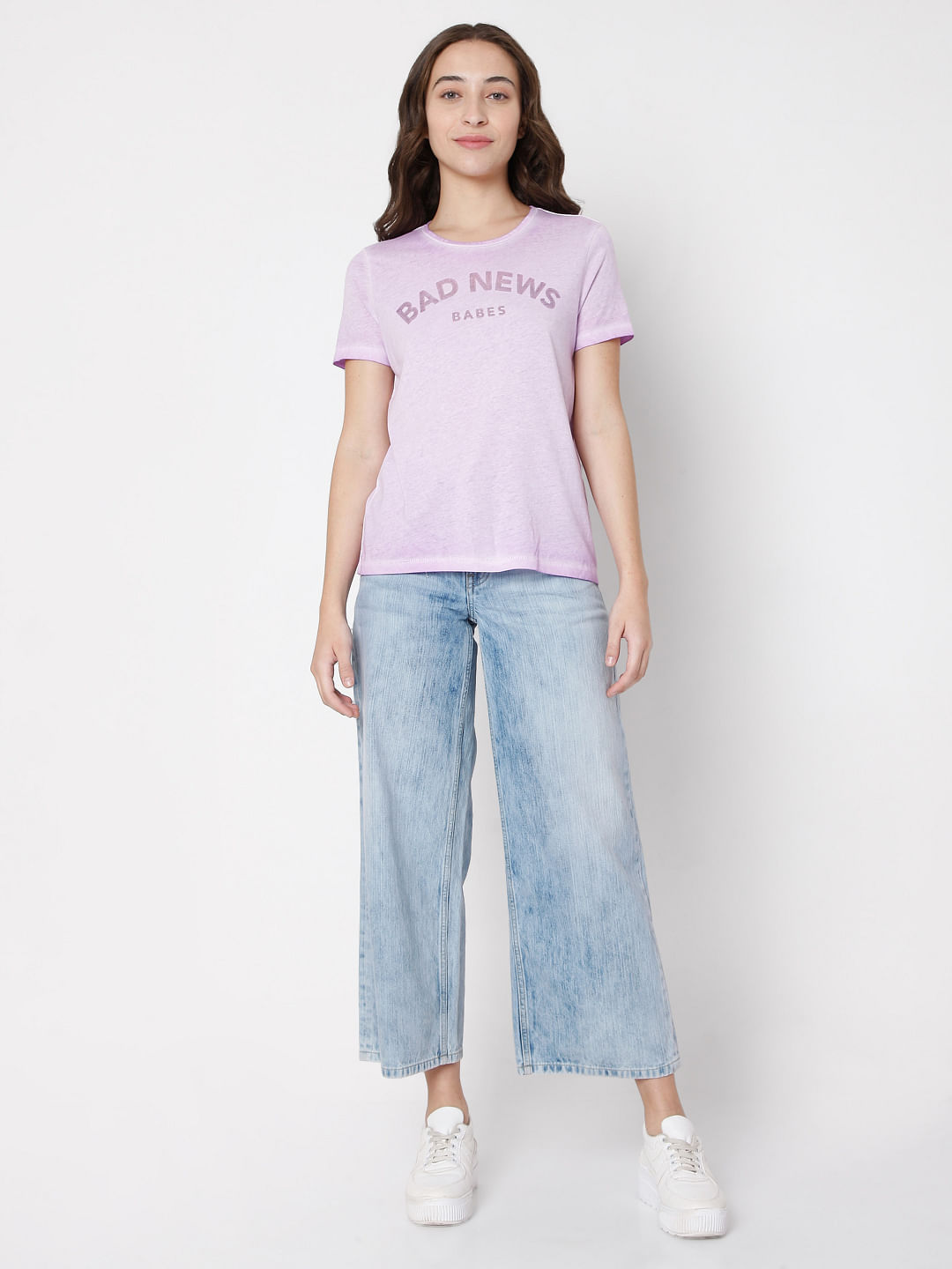 Lavender Graphic T-shirt|275325701-Lavendula