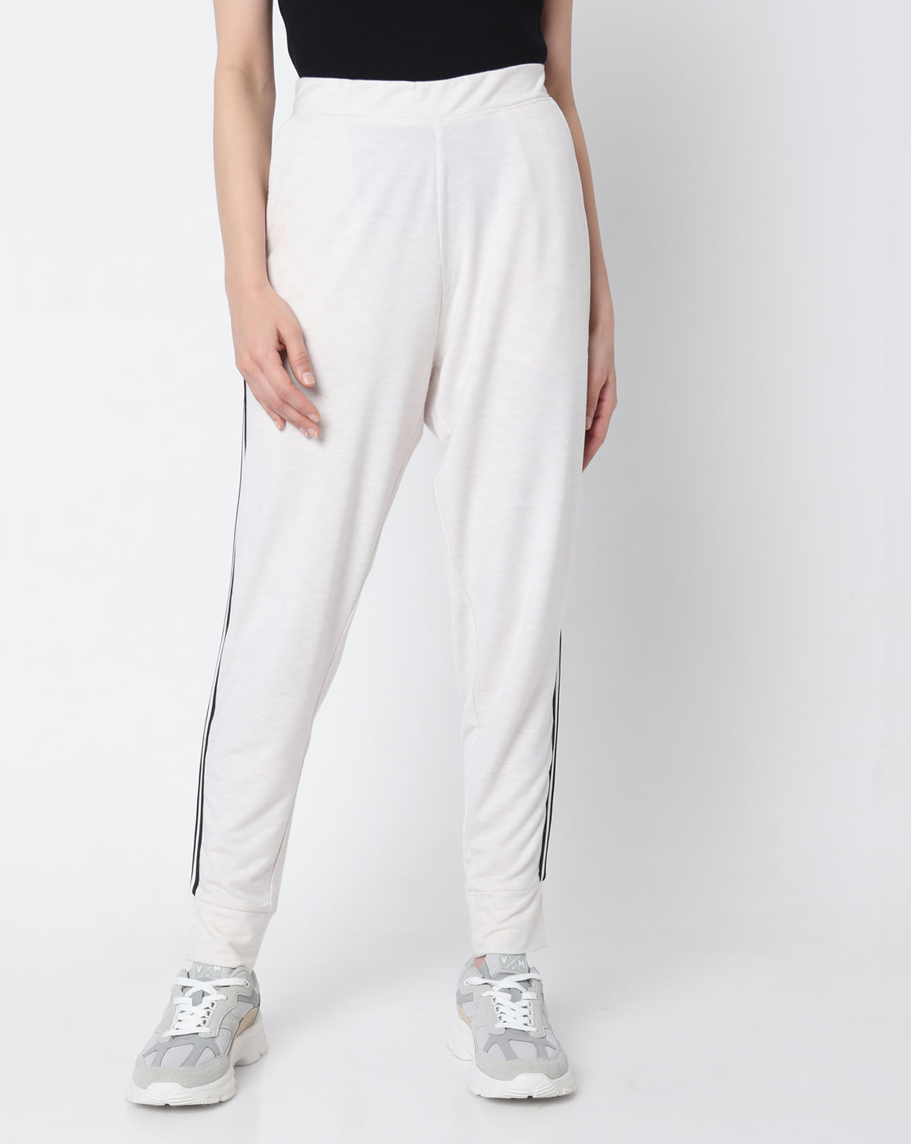 Buy White High Rise Sweatpants for Women Online