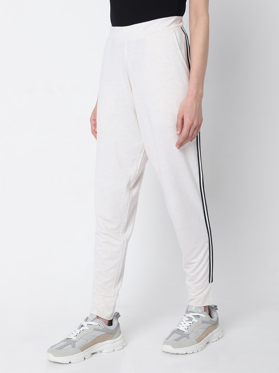 Buy White Track Pants for Men by A AND K Online | Ajio.com