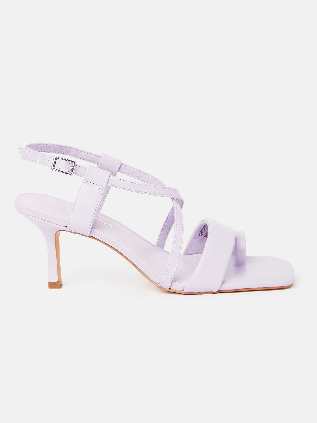 Lilac block heel online sandals