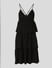 Black Tiered Strappy Dress