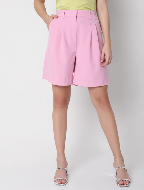 Pink Co-ord Shorts
