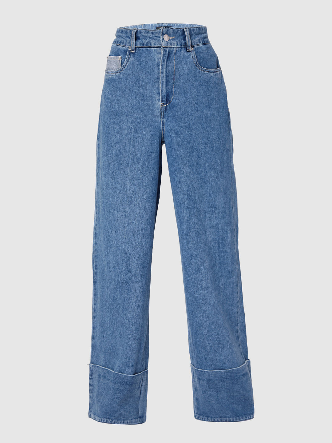 Buy The Indian Garage Co Men Blue Slim Fit Light Fade Stretchable Jeans -  Jeans for Men 17317910 | Myntra
