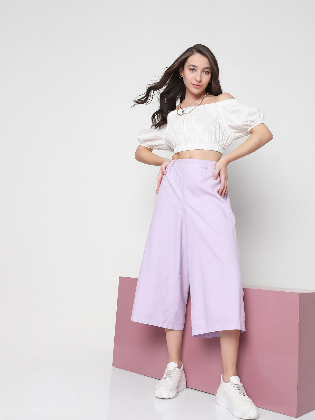 Buy Grape Royale Track Pants for Women by ONLY Online | Ajio.com