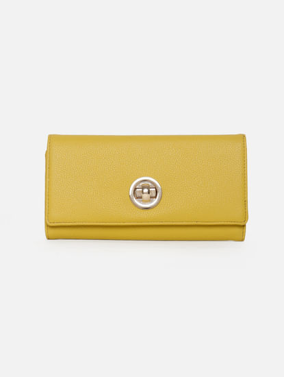Mustard Two-Fold Wallet