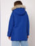 Blue Hooded Parka Jacket