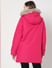 Pink Hooded Parka Jacket