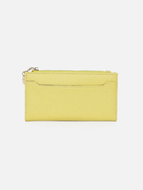 Yellow PU Wallet