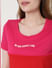 Pink Colourblocked T-shirt