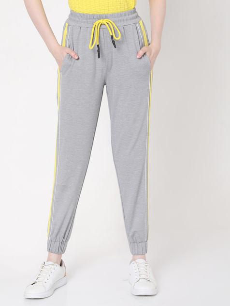 Buy Green High Rise Joggers for Women Online