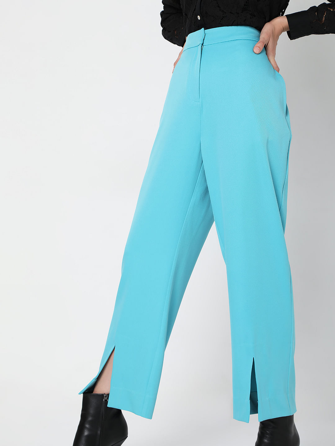 Wide leg pants in blue | Intermod Workwear