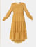 Gold Tiered Midi Dress