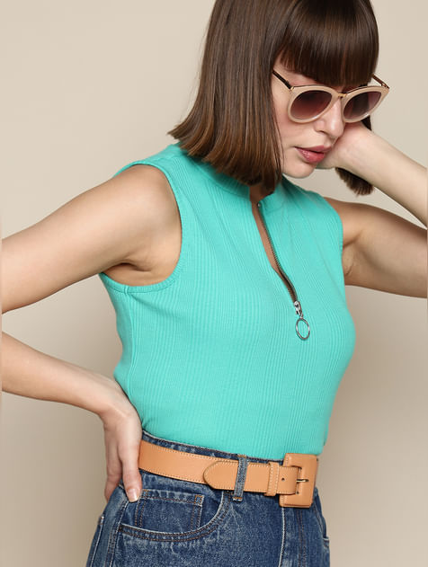 Buy Sleeveless Tops & T-Shirts for women online in India