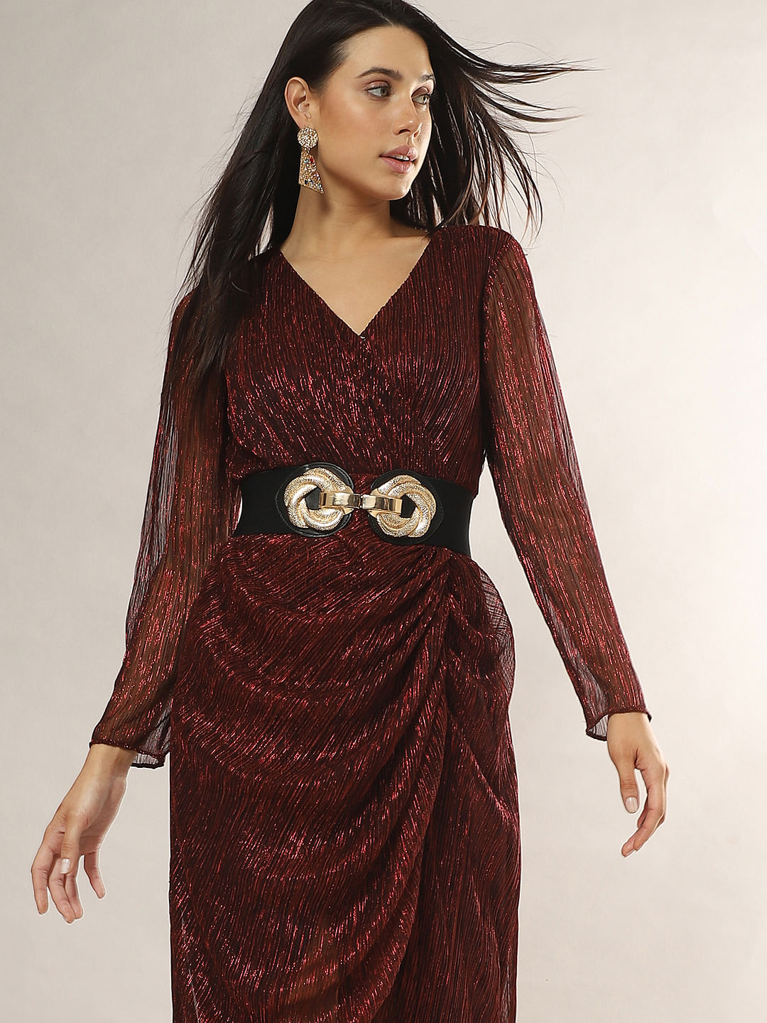 Buy VERO MODA Women's Shift Mini Dress - at Best Price Best Indian  Collection Saree - Gia Designer