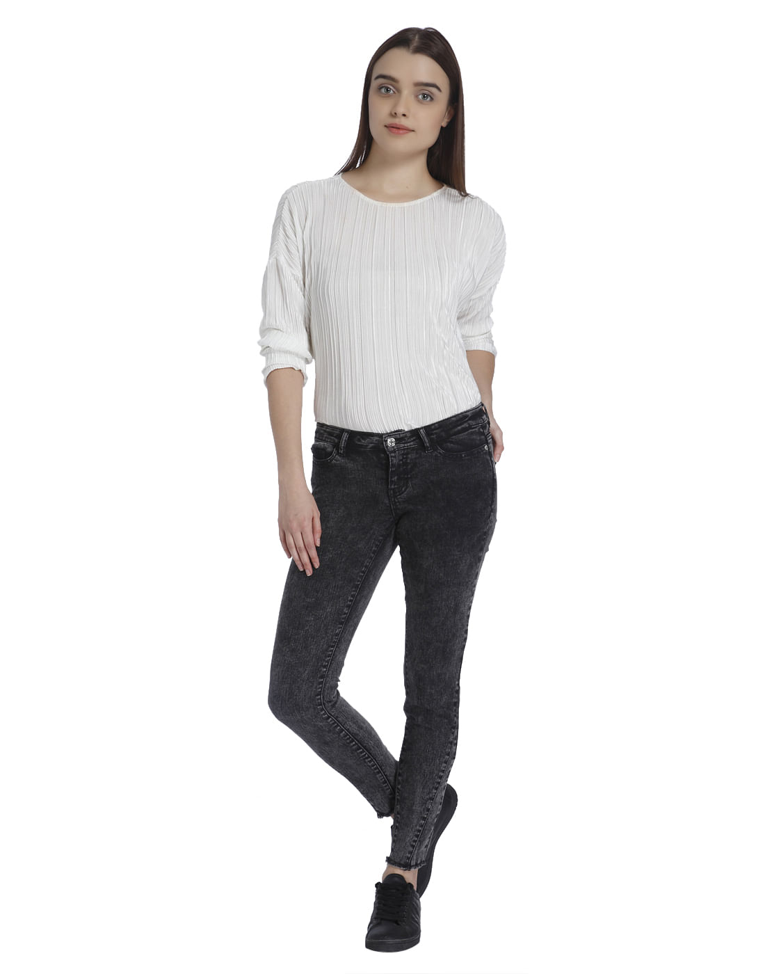 grey stonewash jeans
