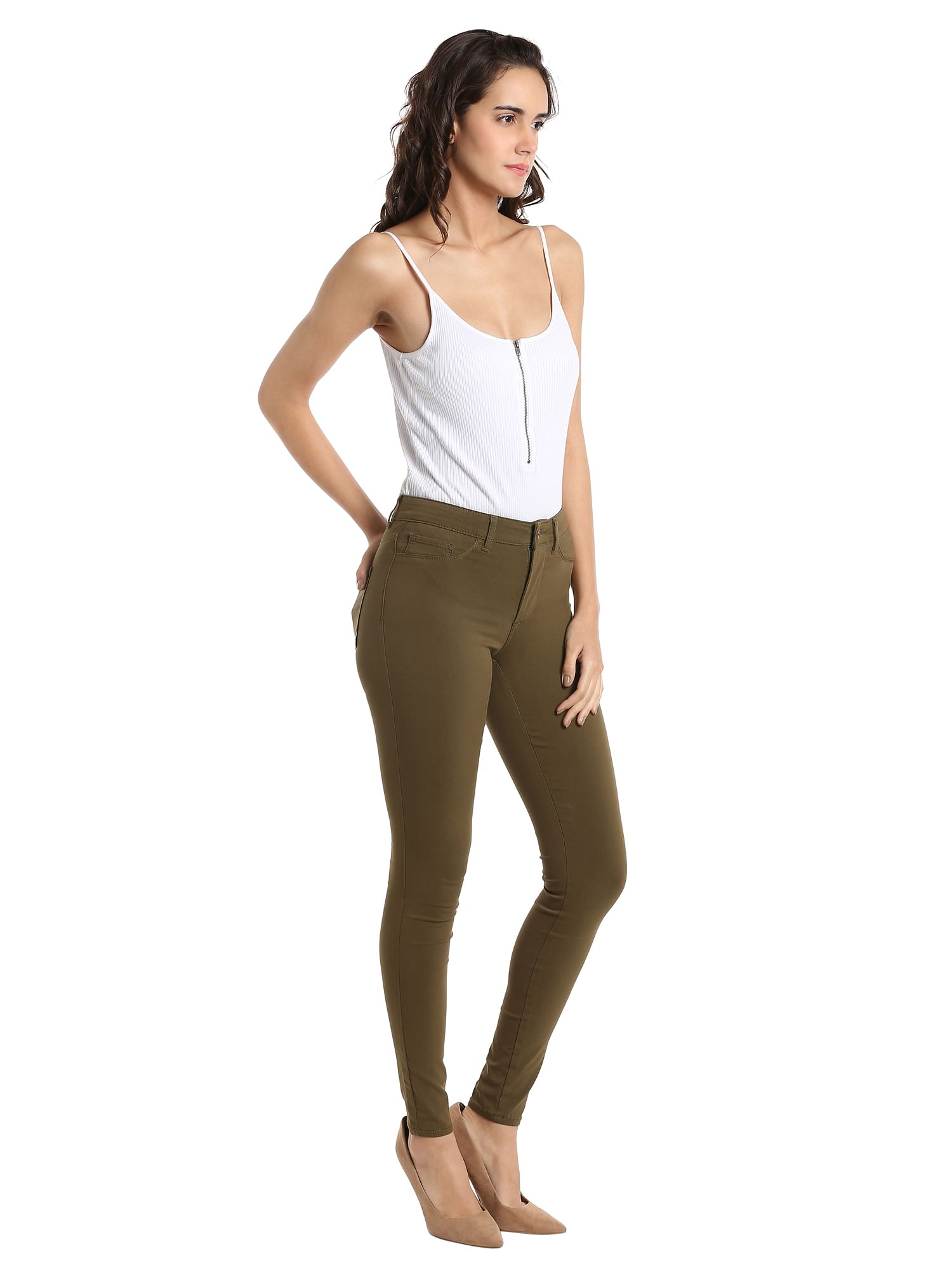 olive jeggings