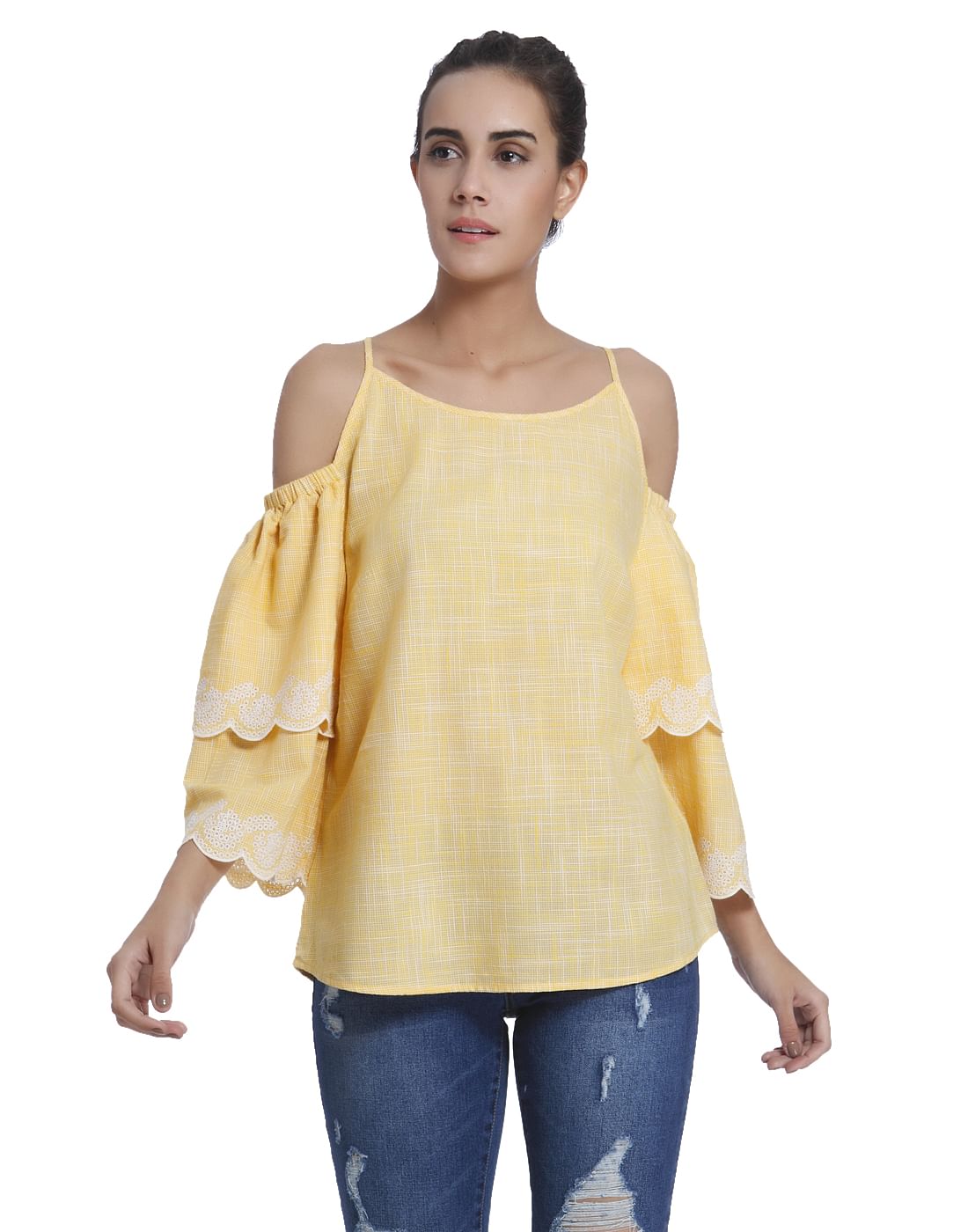 cold sleeves top