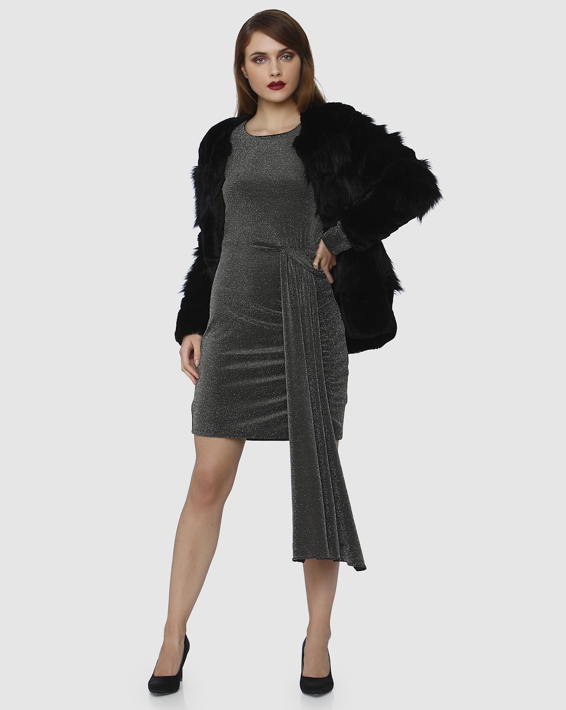 bodycon dress with sleeves