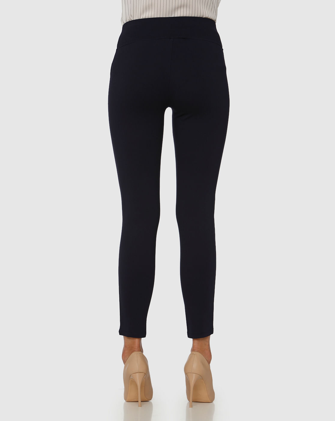 Coy Leather High-Rise Legging | Marciano