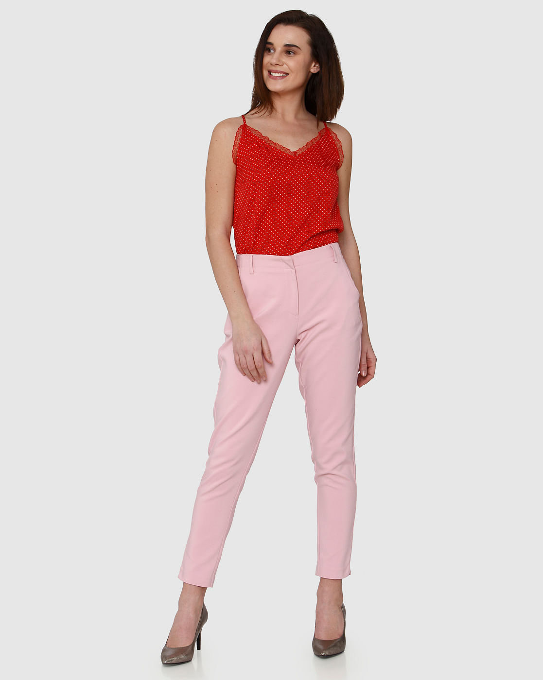 Light Pink Pant Suit for Women Pink Pant Suit Set for Women  Etsy  Light  pink pants Pink pants Pant suits for women