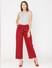 Red Belted Pants