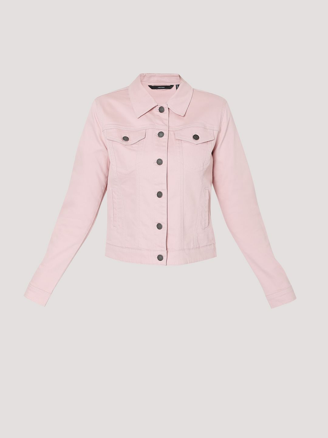 pink twill jacket