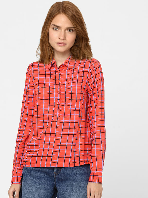 Red Checked Shirt