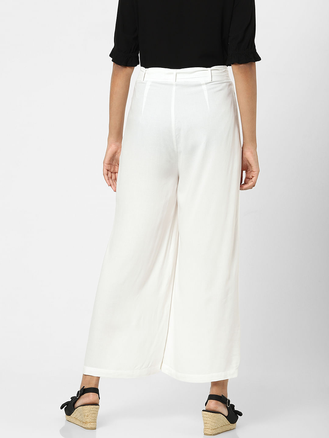 Buy FOREVER NEW Womens Abigail Wide Leg Pants | Shoppers Stop
