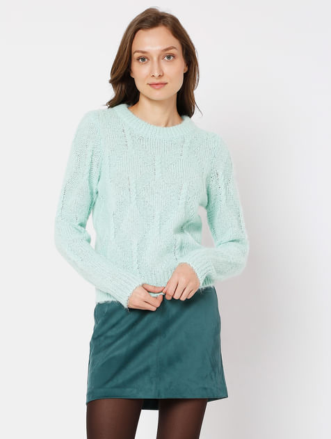 Mint Green Pullover
