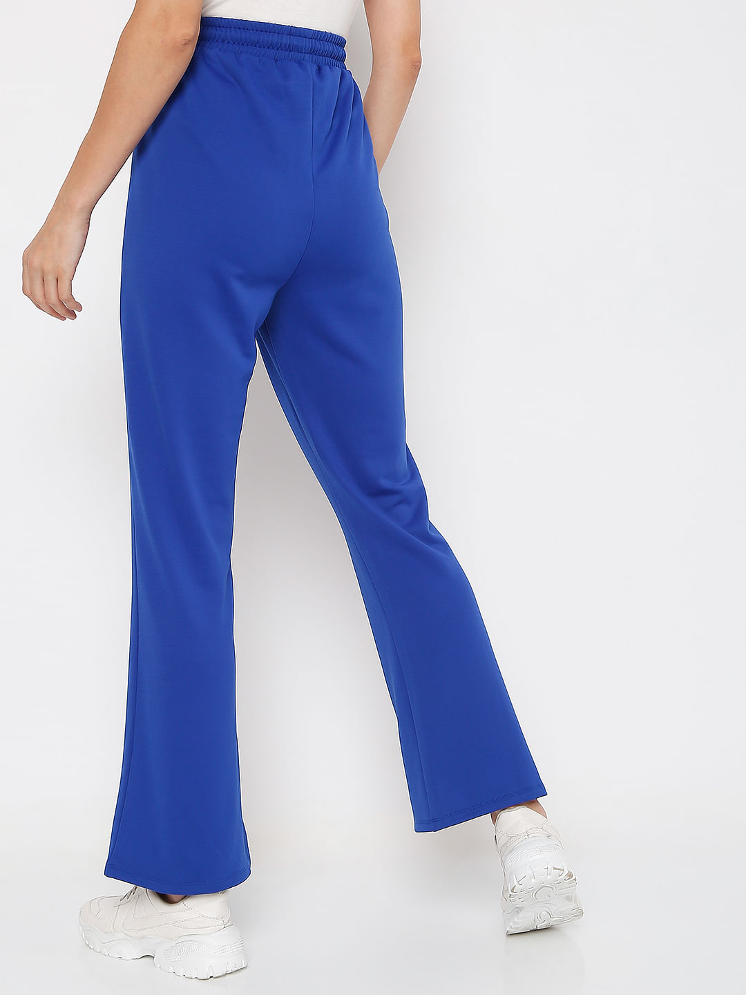 Royal blue flared trouser by RSVP  The Secret Label