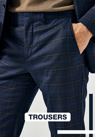 Blue Trousers for Men